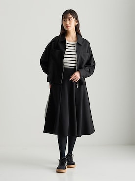 nissen Smile Modelsさん（レディース・166cm）の秋コーディネート