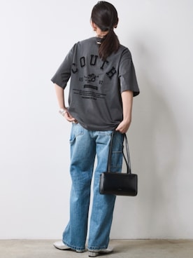 「Denim」｜nissen Smile Modelsさん（レディース・163cm）の夏コーディネート