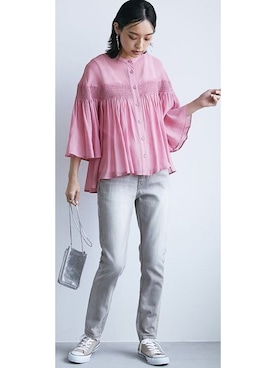 nissen Smile Modelsさん（レディース・167cm）の春コーディネート