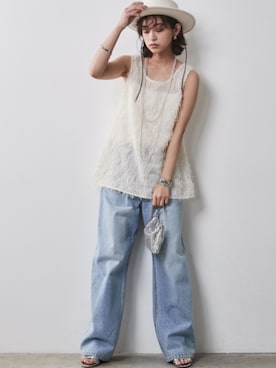 nissen Smile Modelsさん（レディース・163cm）の春コーディネート