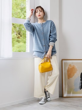 nissen Smile Modelsさん（レディース・167cm）の秋コーディネート