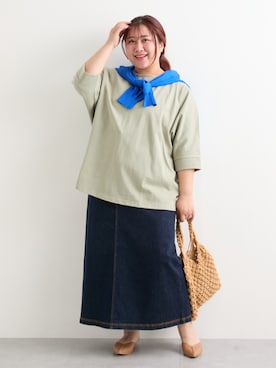 nissen Smile Modelsさん（レディース・155cm）の春コーディネート