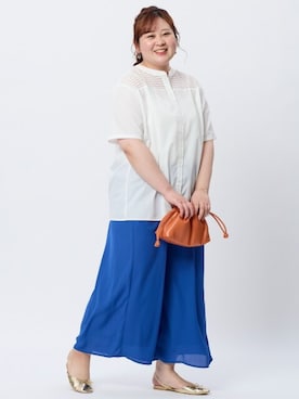 nissen Smile Modelsさん（レディース・165cm）の春コーディネート