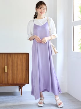 nissen Smile Modelsさん（レディース・167cm）の夏コーディネート