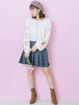 nissen Smile Modelsさん（レディース・162cm）の秋コーディネート