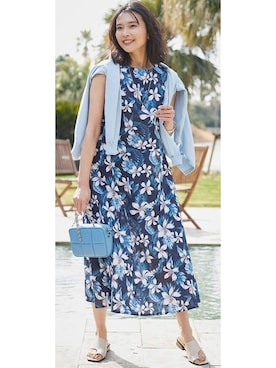 nissen Smile Modelsさん（レディース・167cm）の春コーディネート