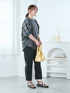 nissen Smile Modelsさん（レディース・167cm）の春コーディネート