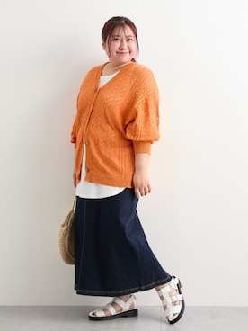 nissen Smile Modelsさん（レディース・155cm）の春コーディネート