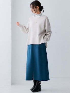 nissen Smile Modelsさん（レディース・165cm）の夏コーディネート