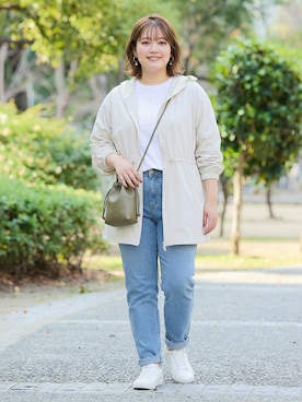 nissen Smile Modelsさん（レディース・160cm）の春コーディネート