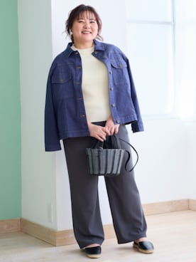 nissen Smile Modelsさん（レディース・160cm）の春コーディネート