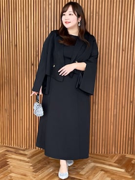 nissen Smile Modelsさん（レディース・158cm）の冬コーディネート