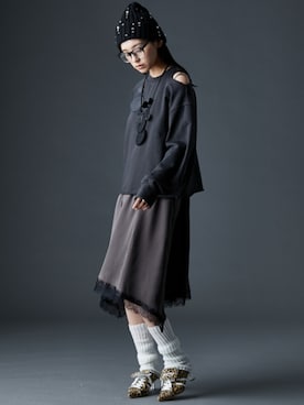 nissen Smile Modelsさん(レディース・163cm)の秋コーディネート