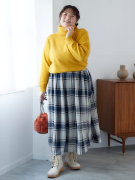 nissen Smile Modelsさん（レディース・157cm）の秋コーディネート