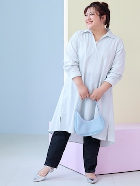 nissen Smile Modelsさん（レディース・155cm）の冬コーディネート