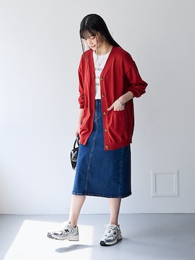 nissen Smile Modelsさん(レディース・166cm)の夏コーディネート