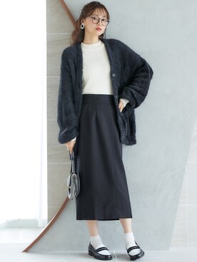 nissen Smile Modelsさん（レディース・166cm）の秋コーディネート