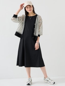 nissen Smile Modelsさん（レディース・168cm）の春コーディネート