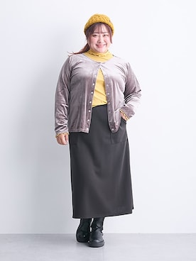 nissen Smile Modelsさん（レディース・155cm）の秋コーディネート