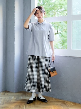 nissen Smile Modelsさん（レディース・160cm）の春コーディネート