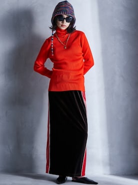 nissen Smile Modelsさん（レディース・163cm）の秋コーディネート