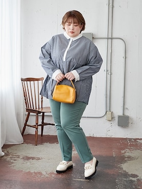 nissen Smile Modelsさん（レディース・161cm）の夏コーディネート