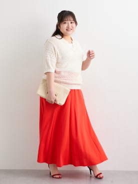 nissen Smile Modelsさん（レディース・160cm）の春コーディネート