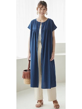 nissen Smile Modelsさん（レディース・167cm）の春コーディネート