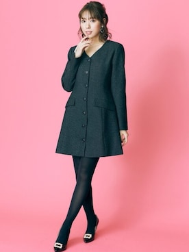 nissen Smile Modelsさん（レディース・162cm）の秋コーディネート