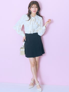 nissen Smile Modelsさん（レディース・166cm）の春コーディネート