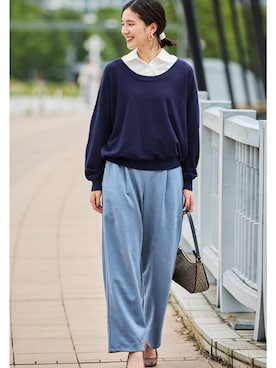 nissen Smile Modelsさん（レディース・167cm）の秋コーディネート