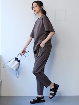 nissen Smile Modelsさん（レディース・165cm）の春コーディネート