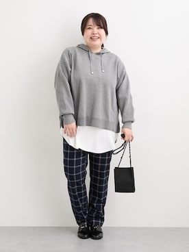 nissen Smile Modelsさん（レディース・158cm）の秋コーディネート