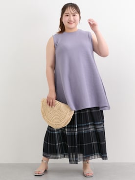 nissen Smile Modelsさん(レディース・160cm)の夏コーディネート