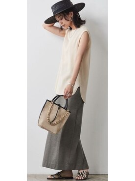 nissen Smile Modelsさん(レディース・167cm)の春コーディネート