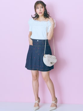 nissen Smile Modelsさん（レディース・167cm）の夏コーディネート