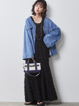 nissen Smile Modelsさん（レディース・163cm）の春コーディネート