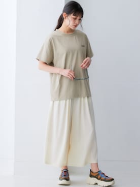 nissen Smile Modelsさん（レディース・166cm）の夏コーディネート