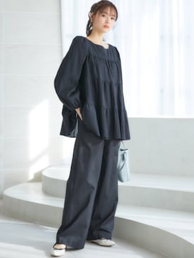 nissen Smile Modelsさん（レディース・167cm）の冬コーディネート