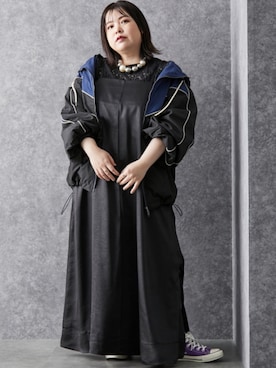 nissen Smile Modelsさん（レディース・158cm）の冬コーディネート