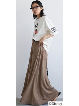 nissen Smile Modelsさん（レディース・167cm）の春コーディネート