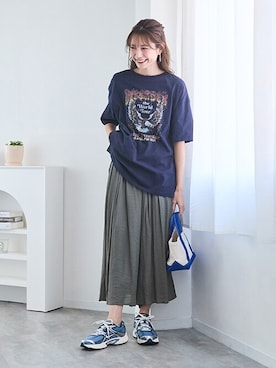 nissen Smile Modelsさん（レディース・165cm）の春コーディネート