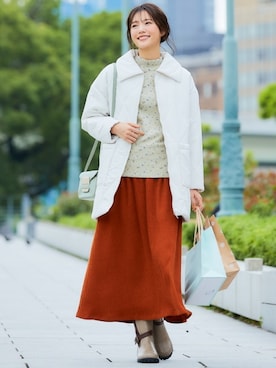 「pattok」｜「アイテム（ジャケット/アウター）」を使った、nissen Smile Modelsさん（レディース・169cm）の秋コーディネート