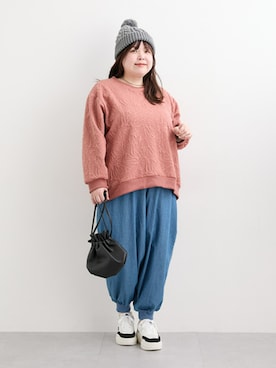 nissen Smile Modelsさん（レディース・158cm）の春コーディネート