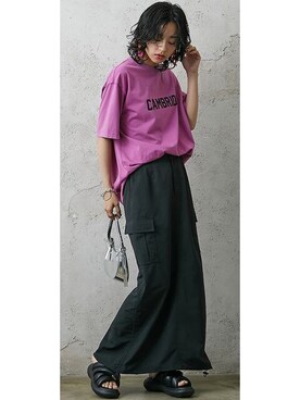 nissen Smile Modelsさん(レディース・167cm)の夏コーディネート