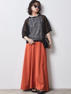 nissen Smile Modelsさん（レディース・163cm）の春コーディネート