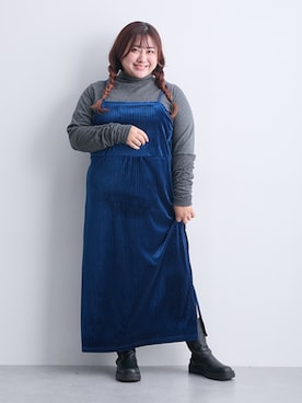 nissen Smile Modelsさん（レディース・155cm）の秋コーディネート