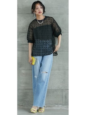 nissen Smile Modelsさん(レディース・167cm)の春コーディネート