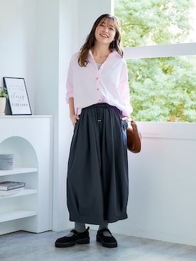 nissen Smile Modelsさん（レディース・164cm）の冬コーディネート