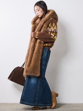 nissen Smile Modelsさん（レディース・163cm）の秋コーディネート